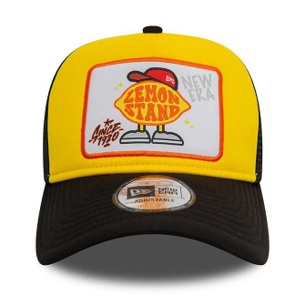 New Era Lemon Stand Patch Trucker Cap 