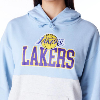 New Era NBA LA Lakers Oversized Womens Hoodie ''Pastel Blue''