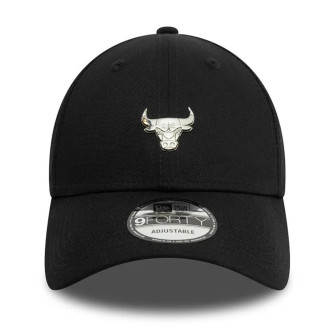 New Era Chicago Bulls Metallic Pin 9FORTY Adjustable Cap 