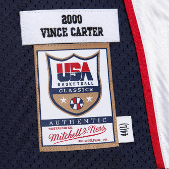 M&N Vince Carter 2000-01 Authentic USA Jersey ''Dark Blue''