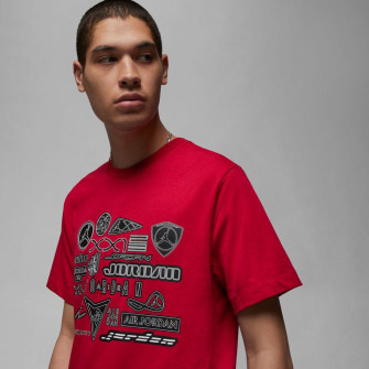 Air Jordan Flight Graphic T-Shirt ''Gym Red''