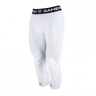 Gamepatch 3/4 Tights with Knee Padding ''White''