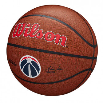 Wilson NBA Team Composite Indoor/Outdoor Basketball ''Wizards'' (7)