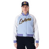 New Era NBA LA Lakers Varsity Womens Jacket ''Pastel Blue''