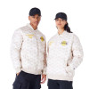 New Era NBA LA Lakers Monogram Puffer Jacket ''White''