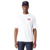 New Era MLB Boston Red Sox Burger Graphic Oversized T-Shirt "White"