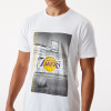New Era NBA LA Lakers Photographic T-Shirt ''White''