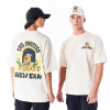 New Era NBA Los Angeles City Graphic Oversized T-Shirt ''Stone''