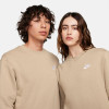 Nike Sportswear Club Fleece Crew-Neck Sweatshirt "Khaki"