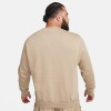 Nike Sportswear Club Fleece Crew-Neck Sweatshirt "Khaki"