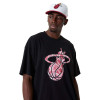 New Era NBA Miami Heat Infill Logo T-Shirt ''Black''